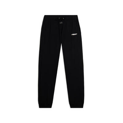 Pantaloni comfort fit con polsini e vita con coulisse