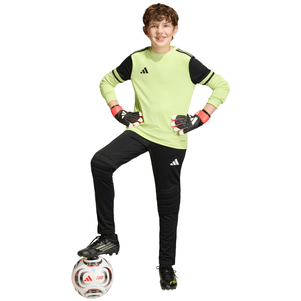 Adidas Tierro 26 Goalkeeper-broek voor kinderen 6/7