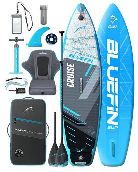 Blue Original Cruise 10'8 + Kit de Conversion Kayak Pack Paddle Gonflable