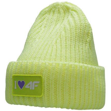 Bonnet 4F fille 100% acrylique, taille unique 52-58 cm