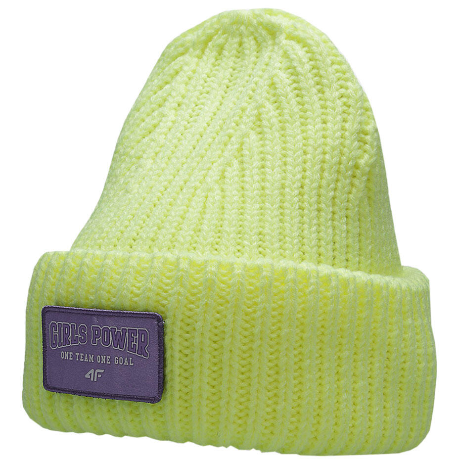 Gorro 4F niña 100% acrílico, talla única 52-58 cm 2/2