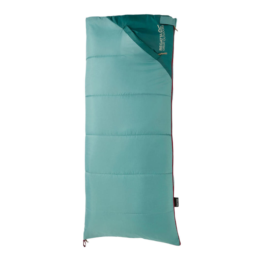 Childrens/Kids Paven 2 Season LeftHanded Sleeping Bag (Arctic/Mediterranean