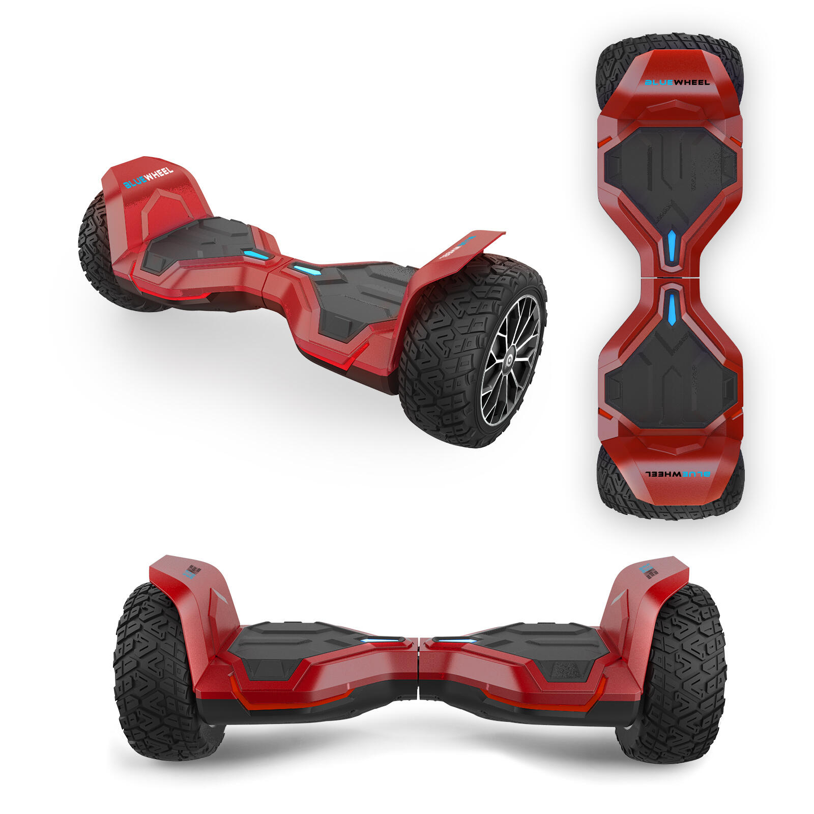 Bluewheel HX510 hoverboard 8,5", app, offroad, 15 km/u 5/6