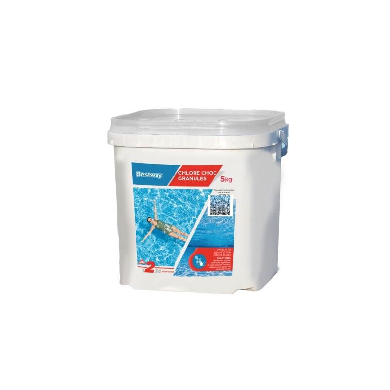 Bestway Chlore Choc - Granules Seau De 5 Kg 3/4