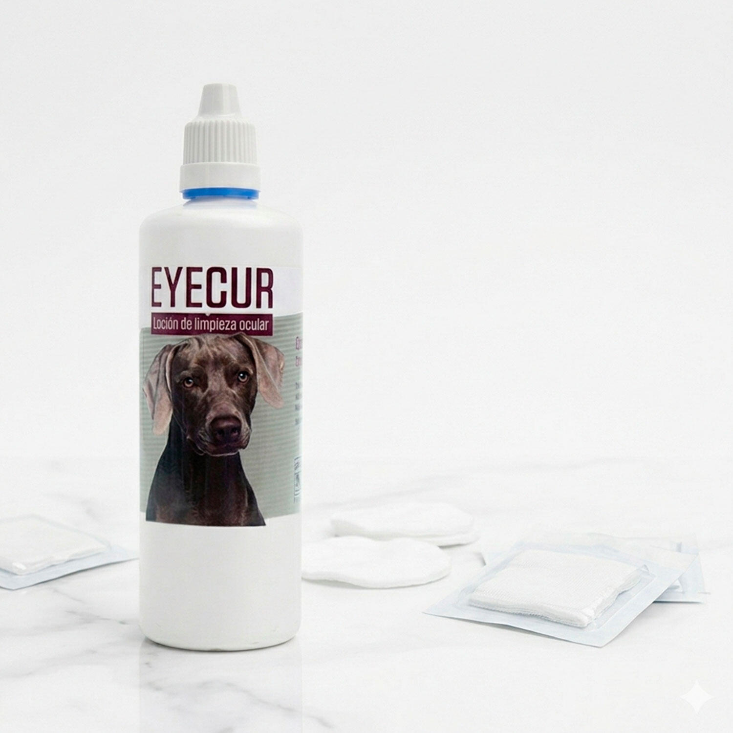 Loción Ocular Mascotas Unisex LABORATORIOS PINO Eyecur 125 ml 2/5