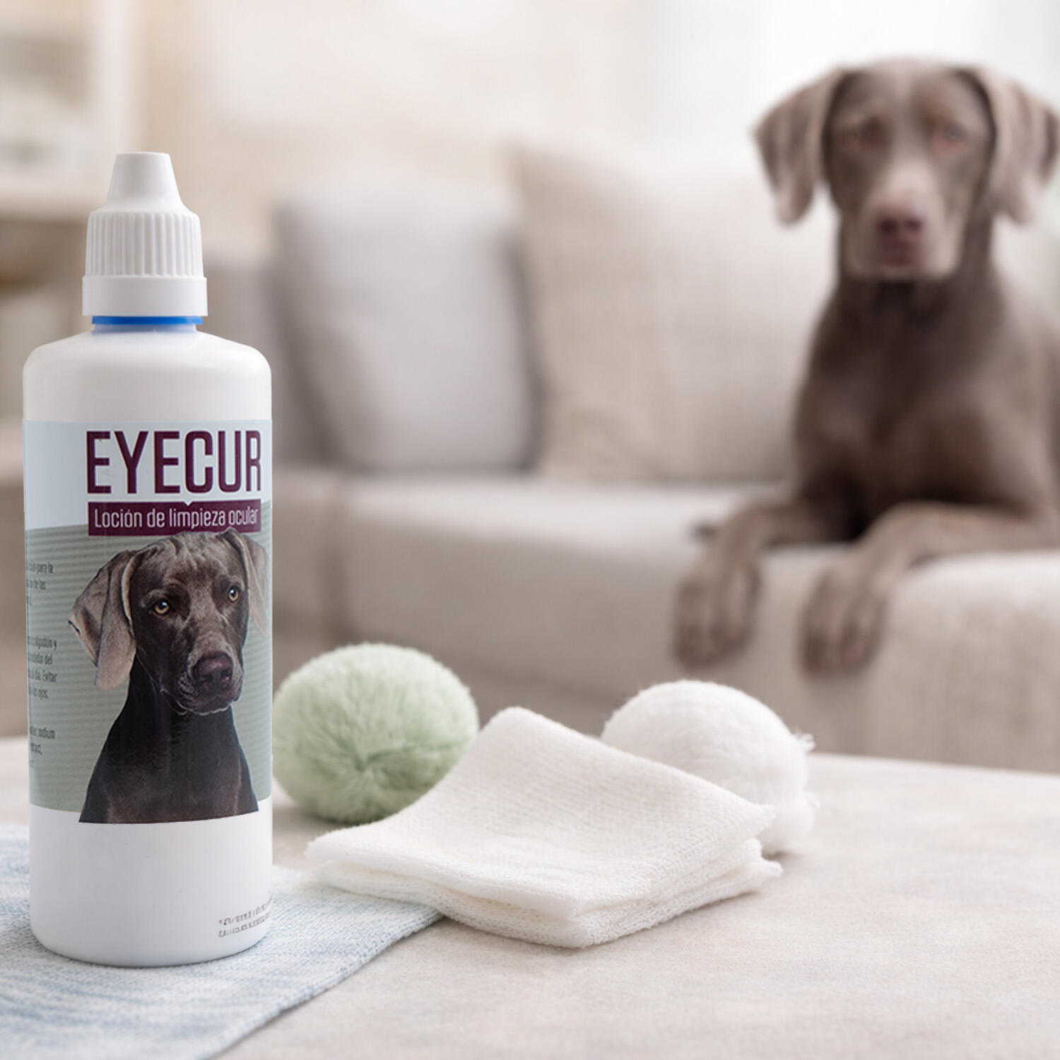Loción Ocular Mascotas Unisex LABORATORIOS PINO Eyecur 125 ml 4/5