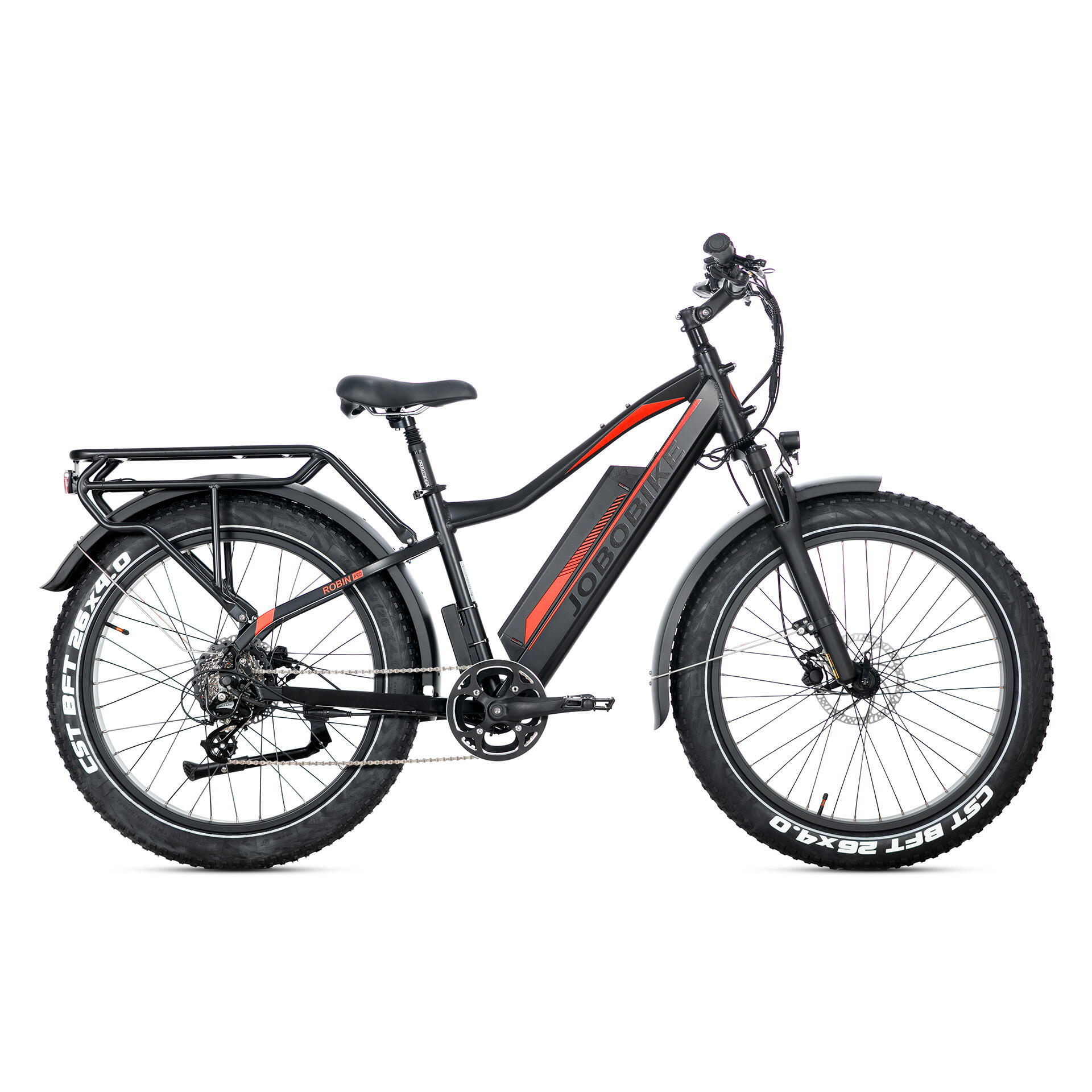 Horské elektrické kolo JOBOBIKE Robin Pro, baterie 48 V 20 Ah, 8 rychlostí 2/4