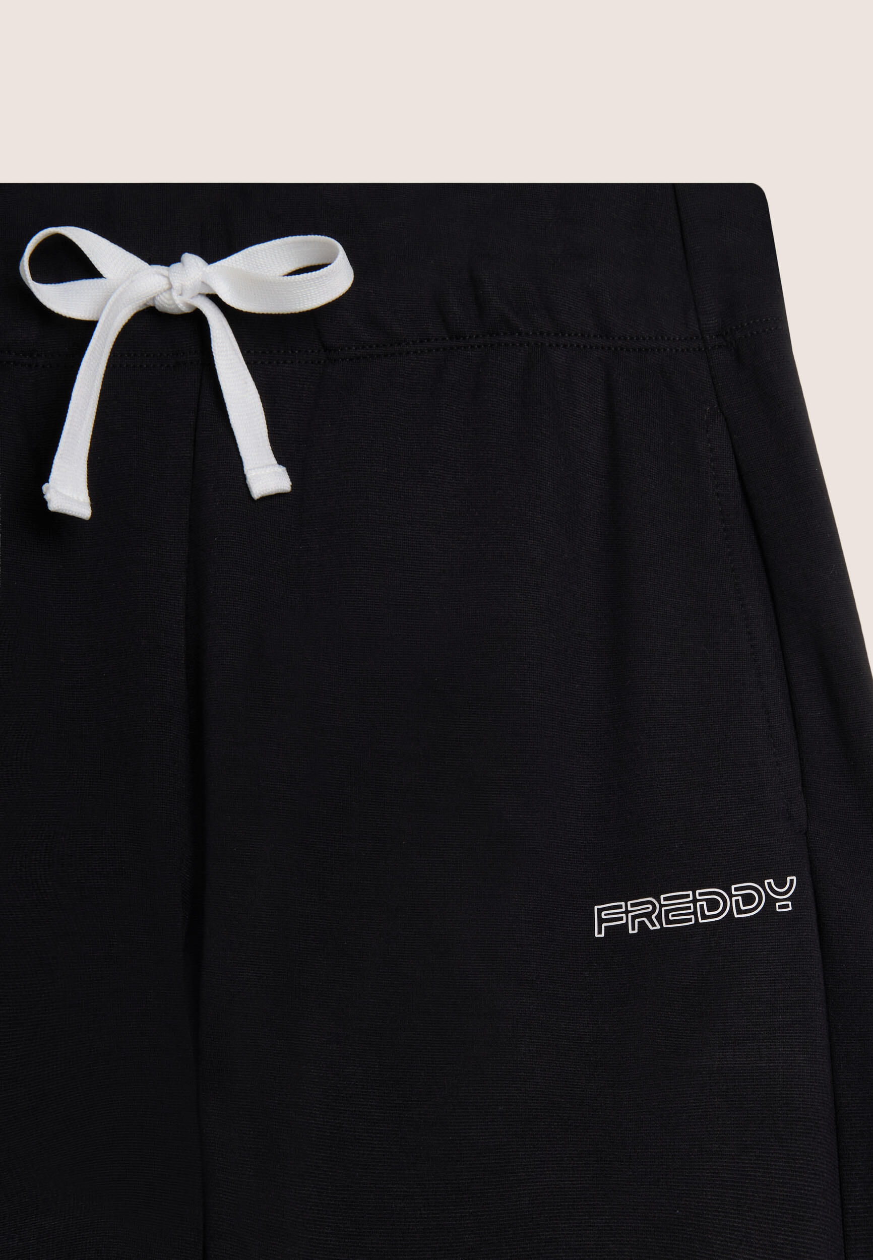 Pantaloni Sportivi Wide Leg con Lunghezza Full 3/3
