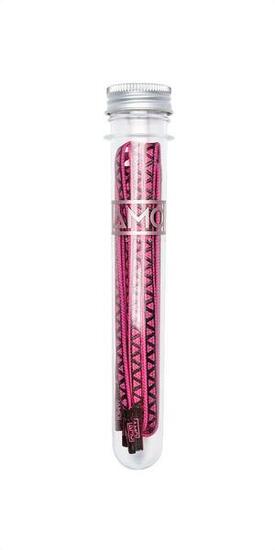 AMO Performance Grip Lacets 100 cm Pop Pink/Black