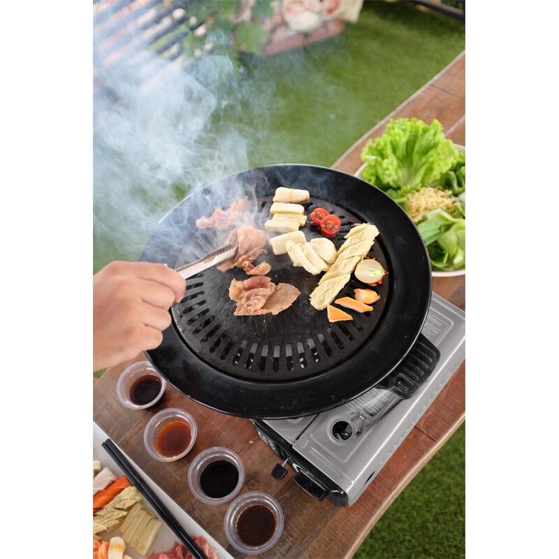 Brunner Devil Grill Plate - gas grill plaat 3/4