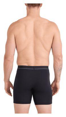 Boxer Saxx Essential Cotton Brief Negro Hombre 3/4