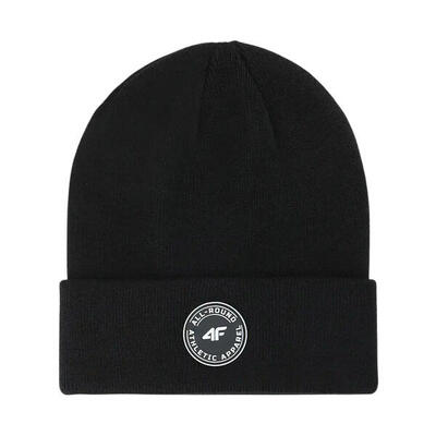 4f u643 kinderbeanie zwart intens