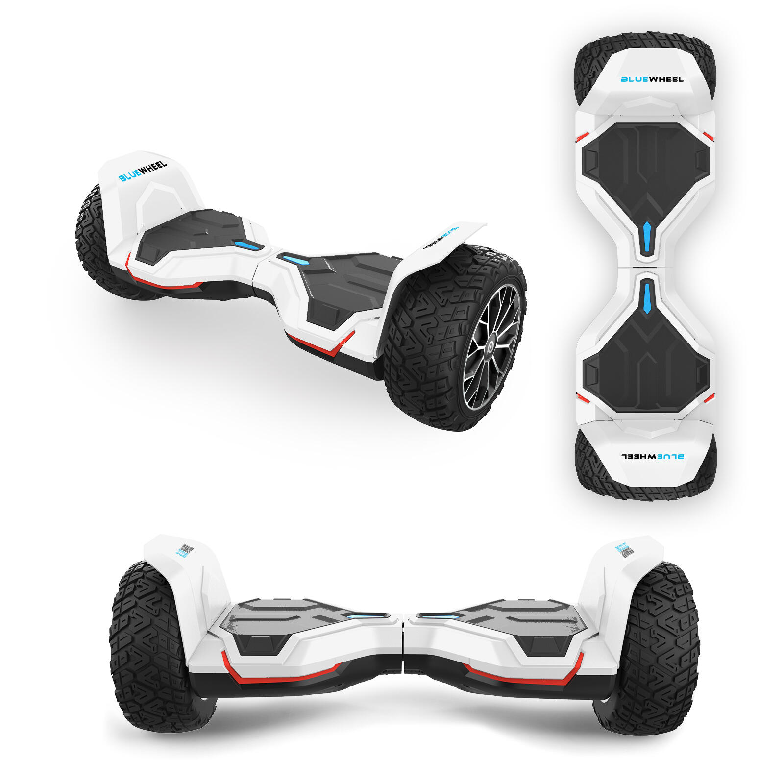 Bluewheel HX510 hoverboard 8,5", app, offroad, 15 km/u 5/6