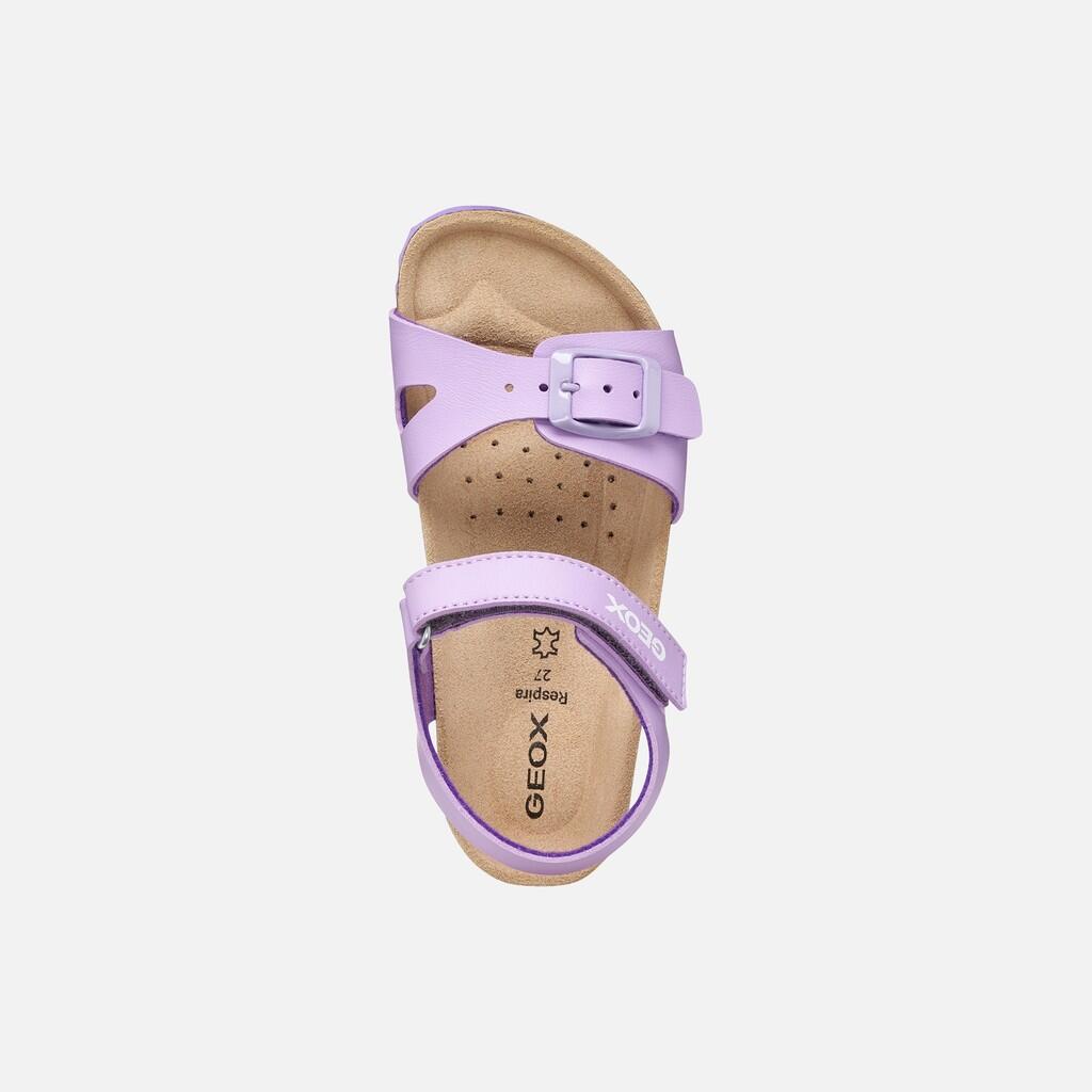 Sandales Fille ADRIEL GIRL Lilas Foncé 7/7