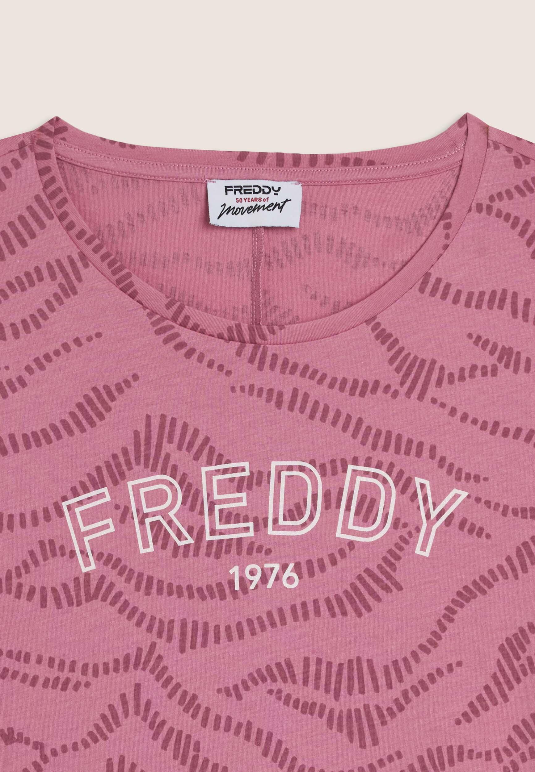 T-shirt Stampata con Logo FREDDY 1976 3/3