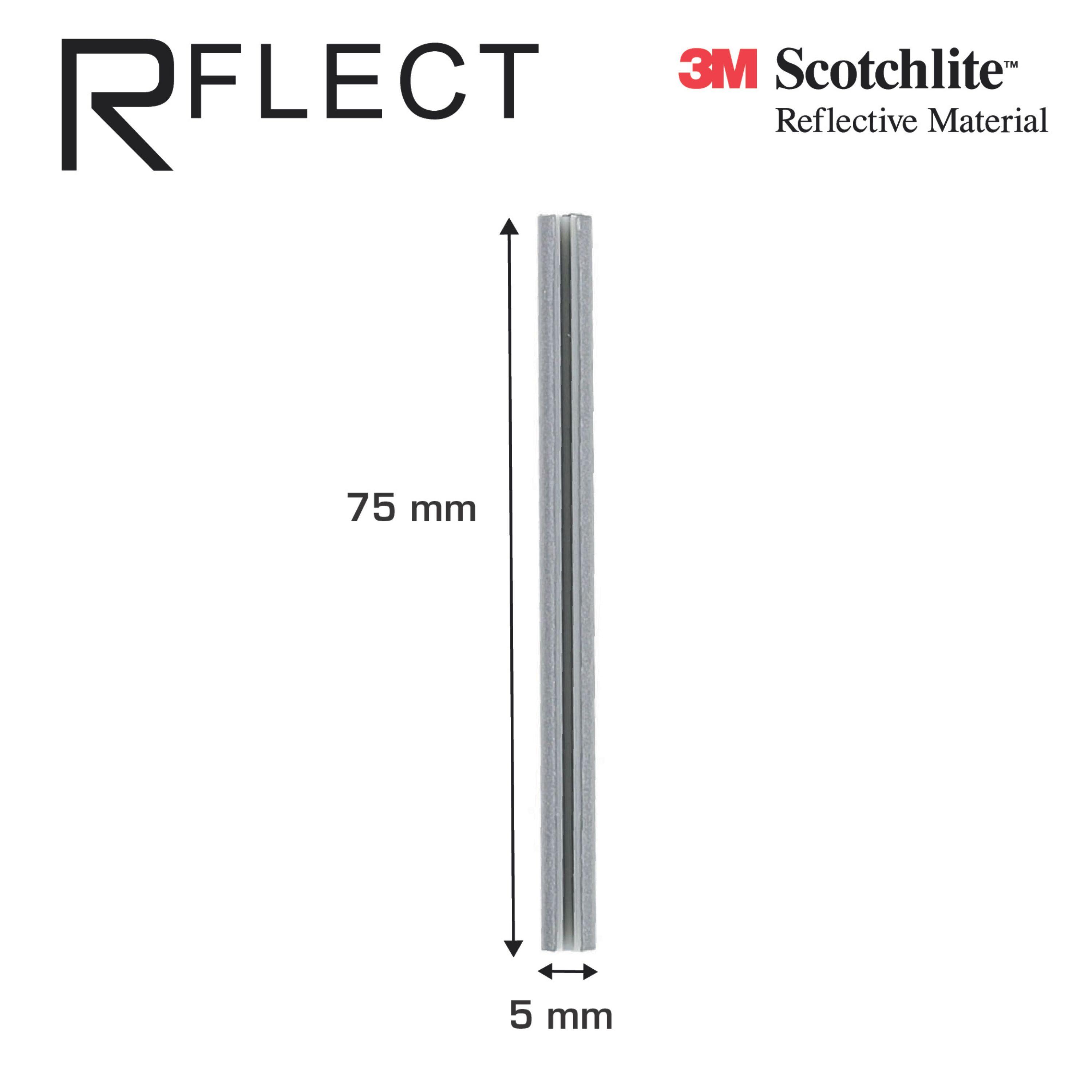Lot de 4 paquets de 18 Réflecteurs de Rayon RFLECT pour Visibilité Nocturne 2/6