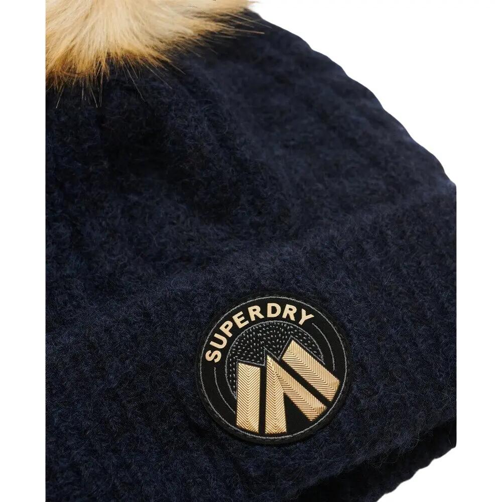 Gorro de malha com tranças para mulher Superdry Luxe 3/3