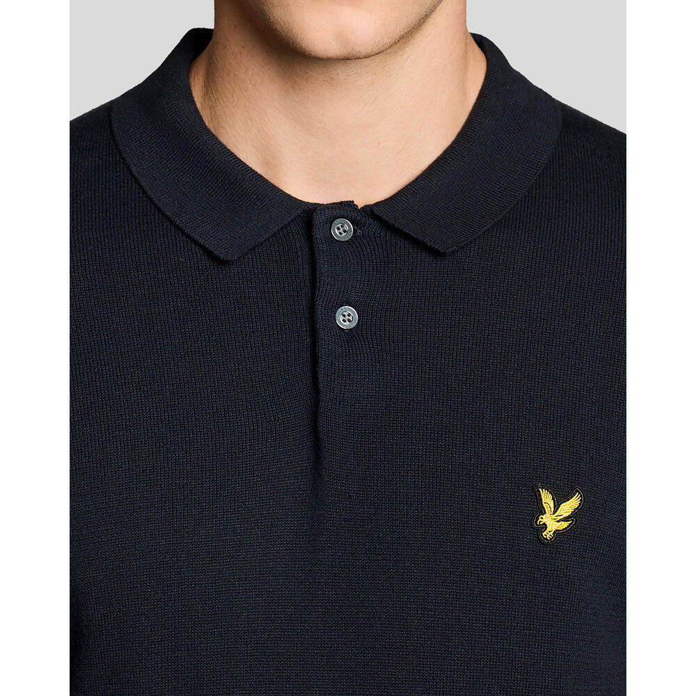 Golfowy sweter bawełniany Lyle & Scott 3/6