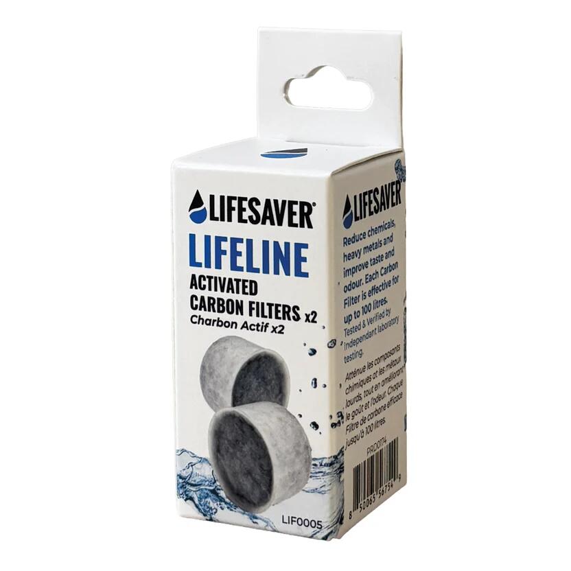LifeSaver Lifeline Replacement Activated Carbon Filters - 3-Pack 5/5