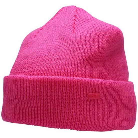 4F Damen Beanie neon-fuchsia