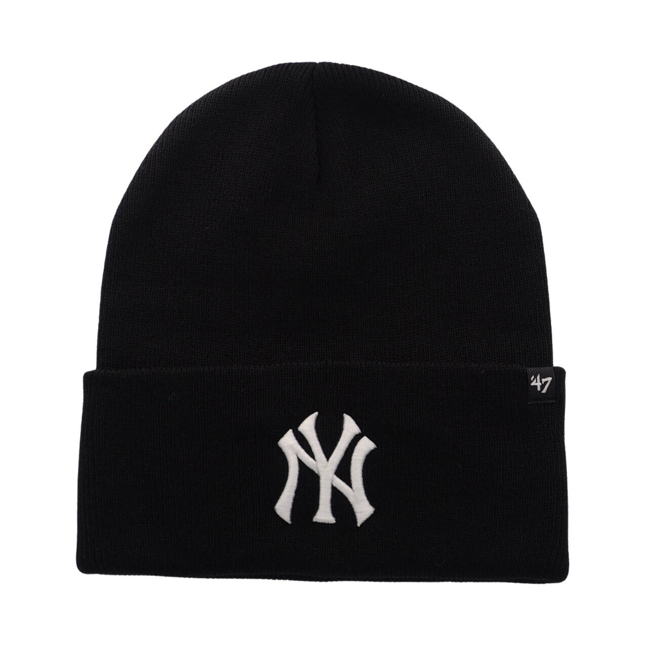Bonnet beanie unisexe 47 BRAND New York noir, 100% acrylique 1/2