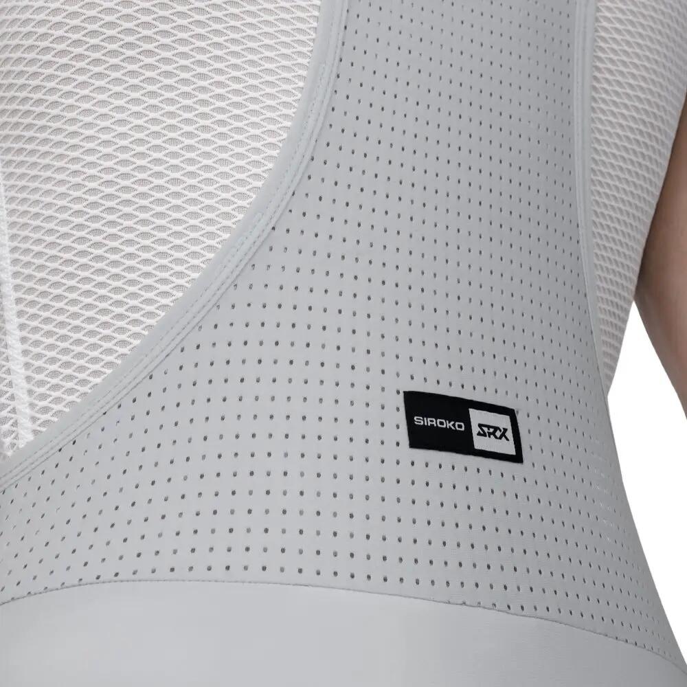 Culote largo ciclismo hombre SRX Supreme Gray Gris 6/8