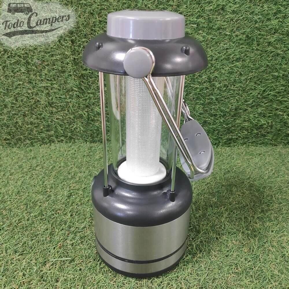 Lámpara portátil LED a pilas de imitación a gas Trigano Vintage 4/7