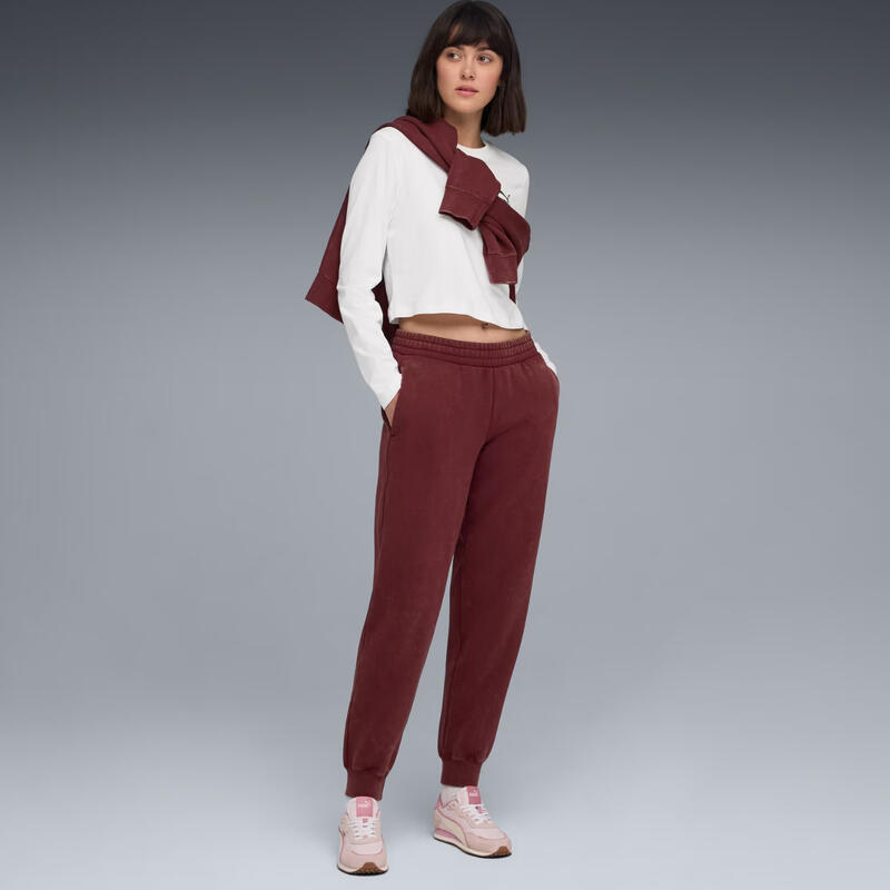 Pantaloni de damă Puma ESS Elevated Comfort Wash Sweatpants