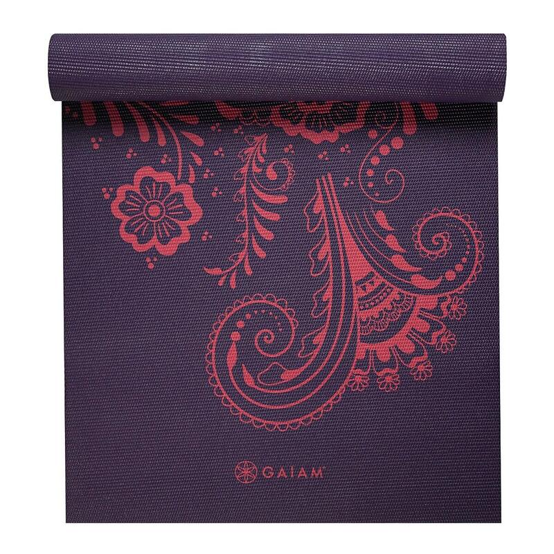 Tapis de Yoga - 6mm - Aubergine Swirl