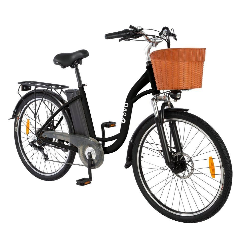 DYU C6 bicicletă electrică cu pedalare asistată, 36V 12,5Ah, autonomie 60 km