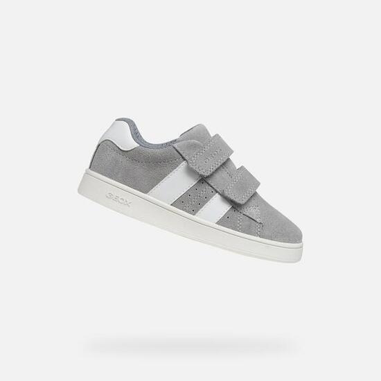 Baskets Garçon ECLYPER BOY Gris/Blanc