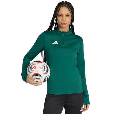 Dames adidas teamwear entrada training top zip sweater voetbal training