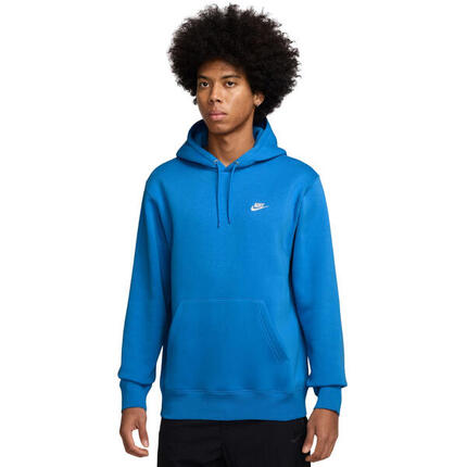 Sweat NIKE Club - coton majoritaire, capuche, coupe standard