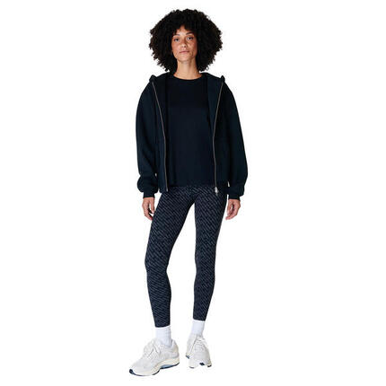 SWEATY BETTY Essential Crew Neck T-Shirt ZWART XS