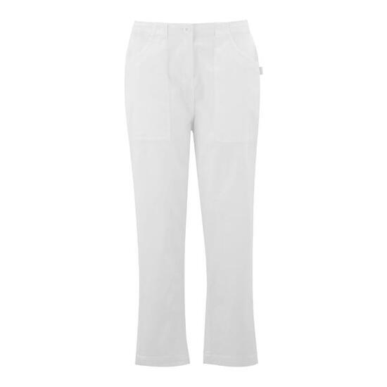 Pantacourt Effet Jean À Taille Semiélastiquée SHOREBELLA Femme (Blanc)