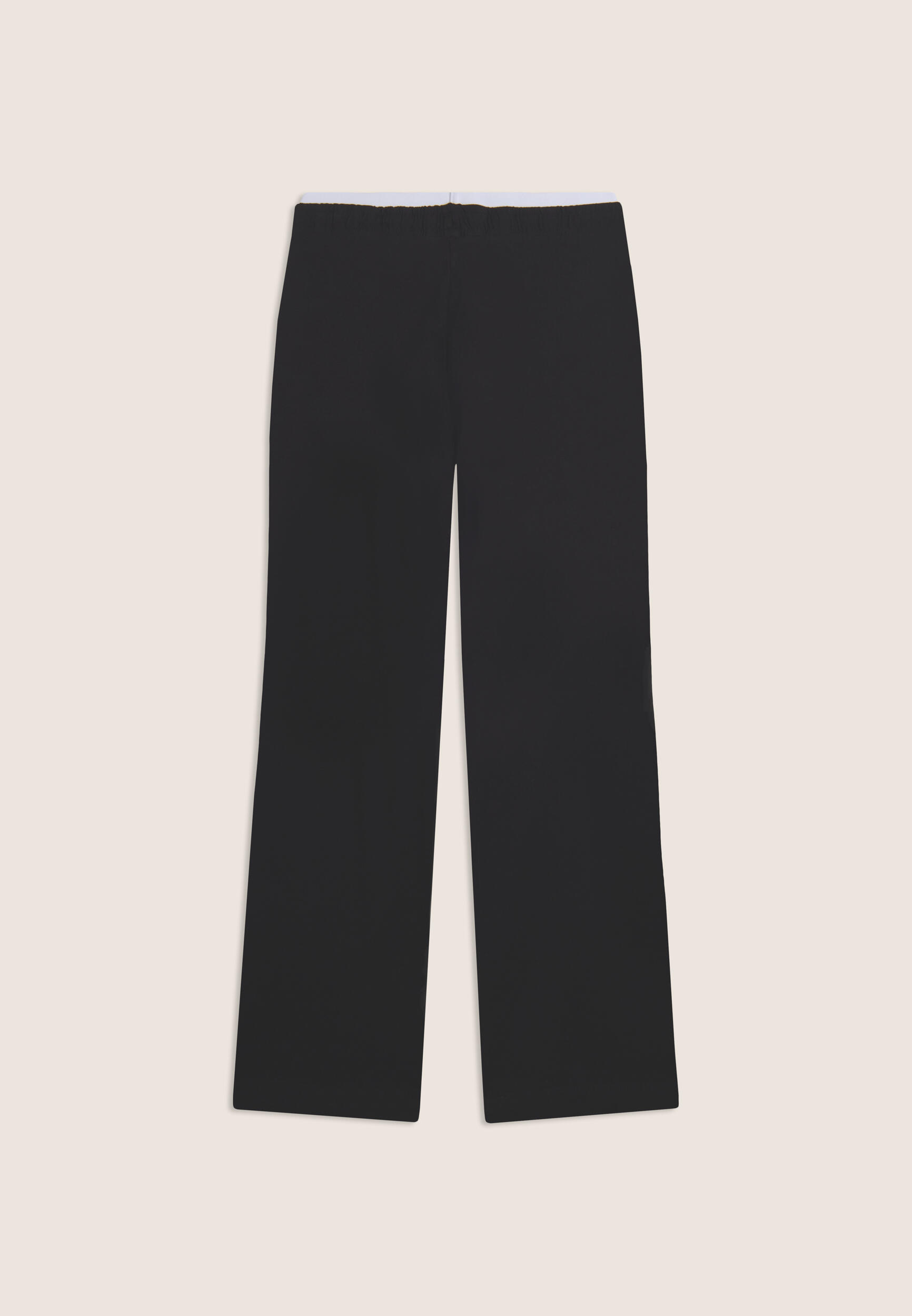 Pantalón de cintura alta con bajos ligeramente acampanados 2/3