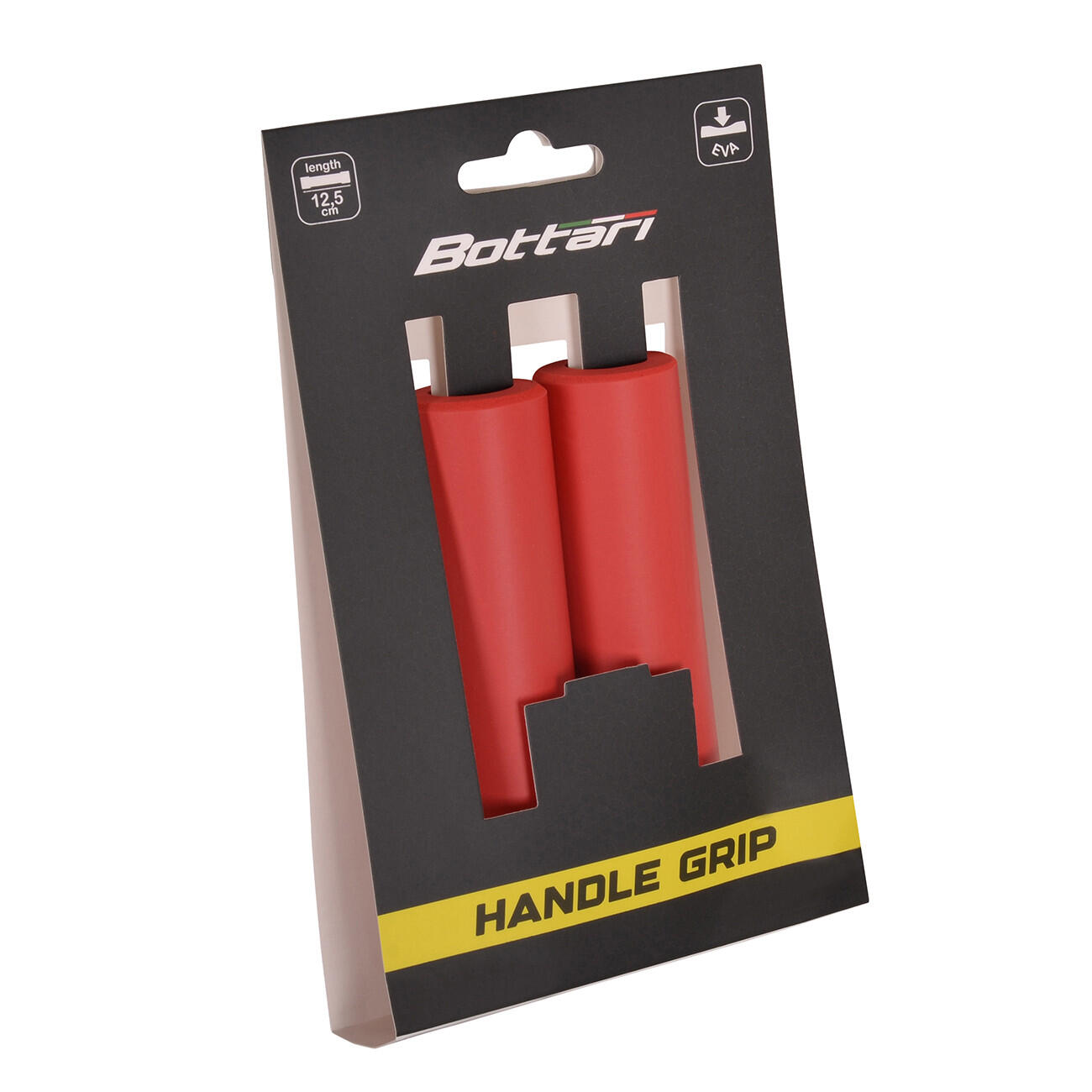 Chwyty do kierownicy EVA-GRIPS, czerwone 4/5