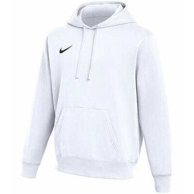 Herenhoodie nike fleece katoen wit