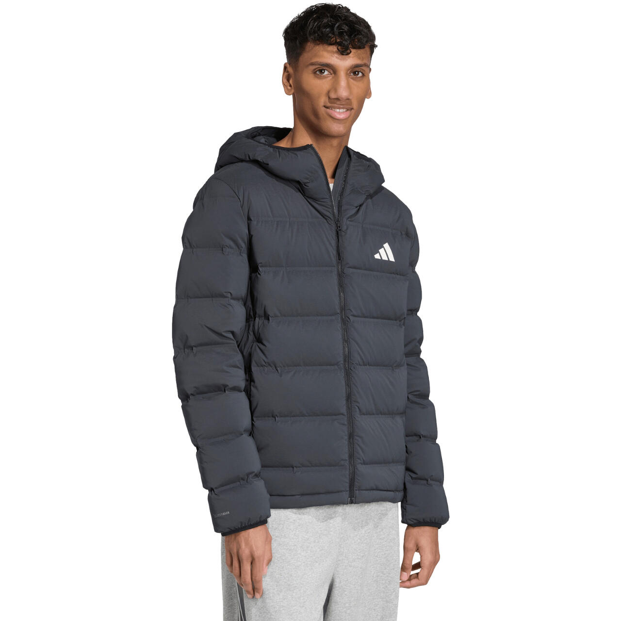Veste pour homme adidas Helionic Climawarm Stretch Hooded Down 4/6