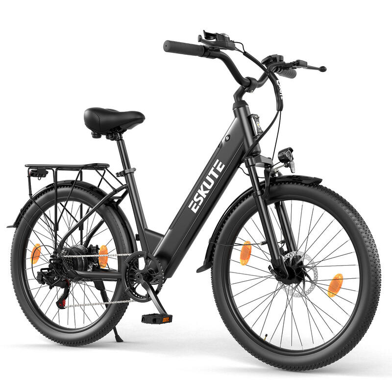 Bicicletă electrică ESKUTE C100 Plus, 26", motor 250W, baterie 36V13AH