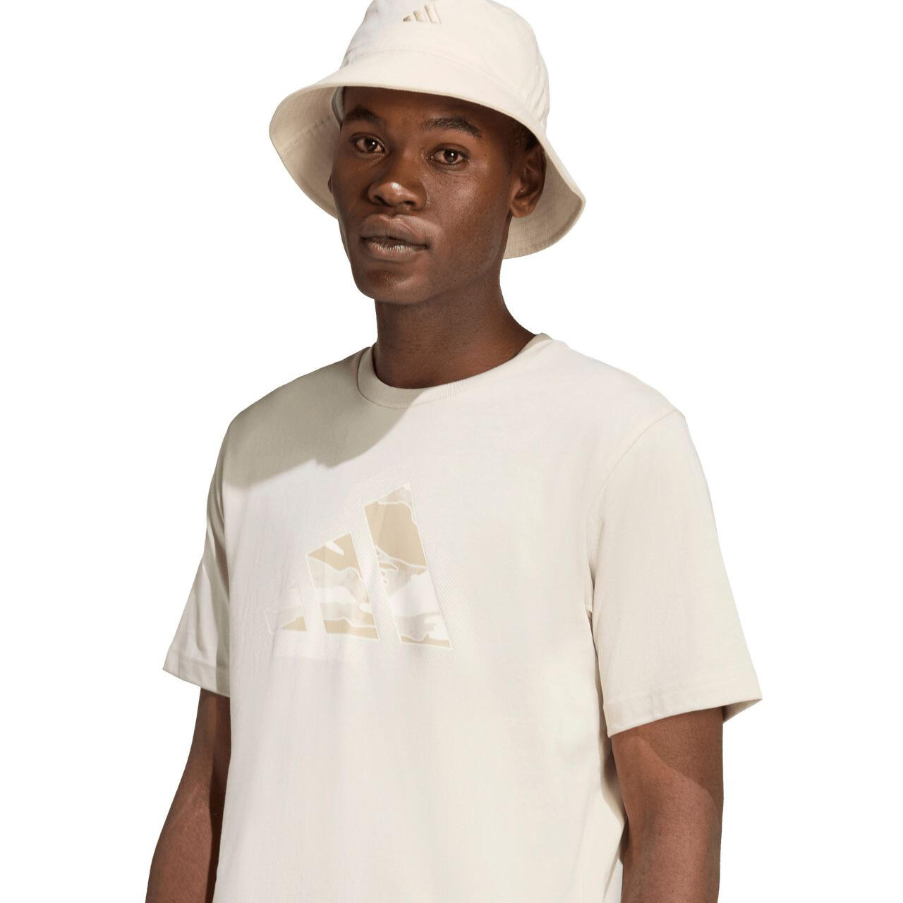 Herren-T-Shirt adidas Camo Modern Logo Graphic 4/6