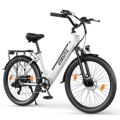 Eskute c100 plus elektrische fiets 26 inch, 250w motor, 36v 13ah accu