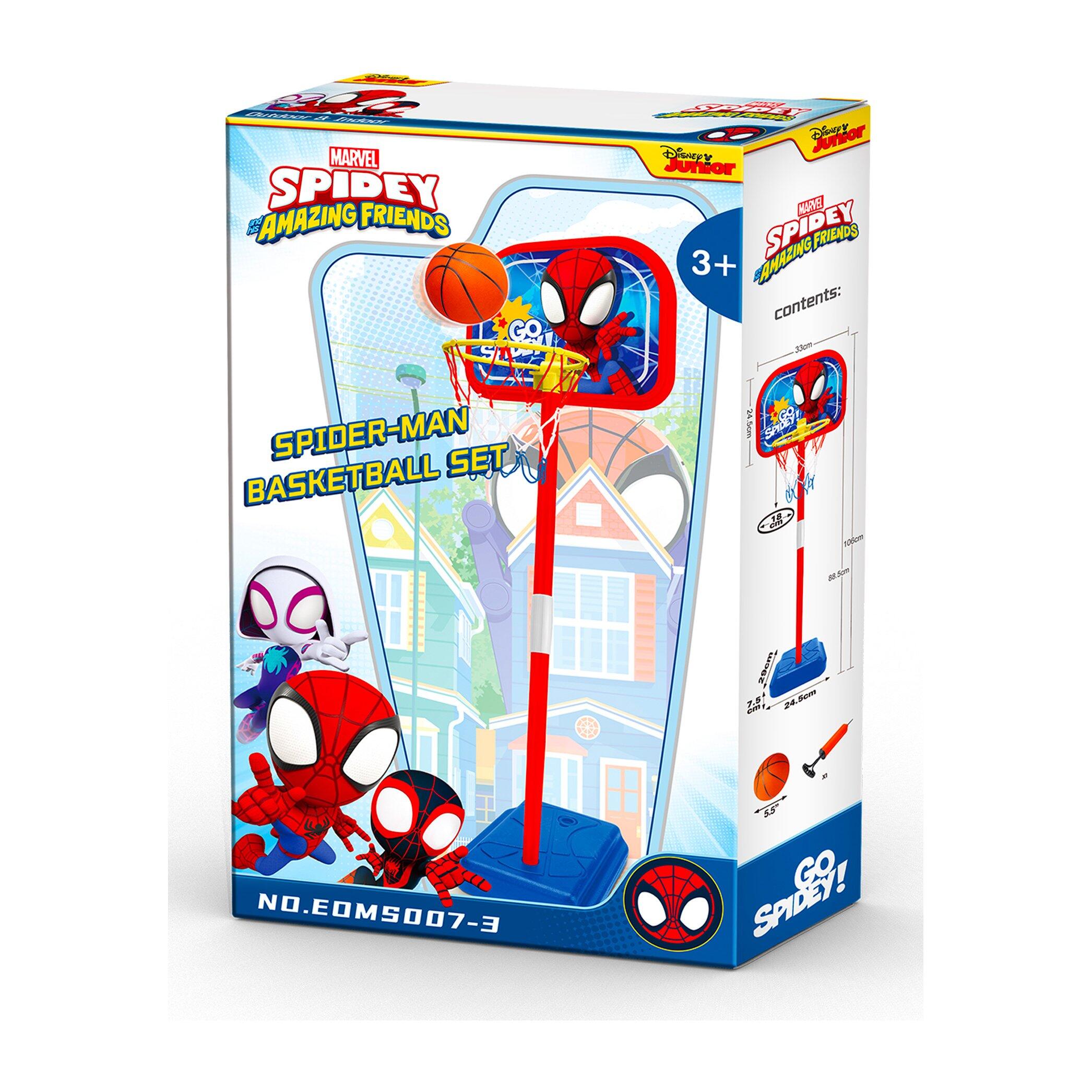 Conjunto Baloncesto Cesta y Balón Spidey 4/4