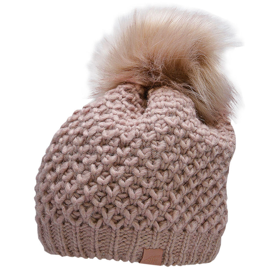 Bonnet femme 4F rose clair 1/1