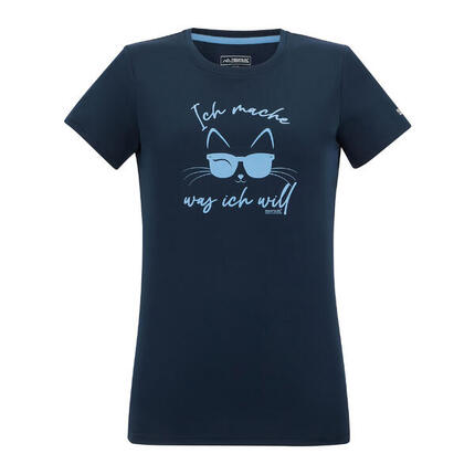 T-shirt Damski Kot Fingal Slogan