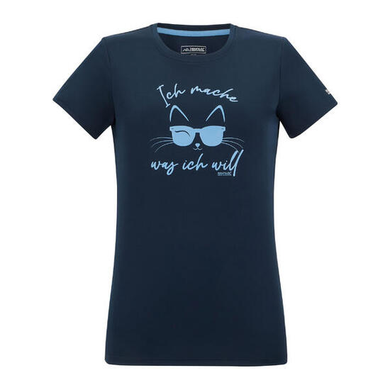 T-shirt Damski Kot Fingal Slogan