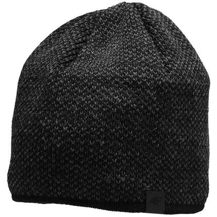 4F Beanie Herren schwarz