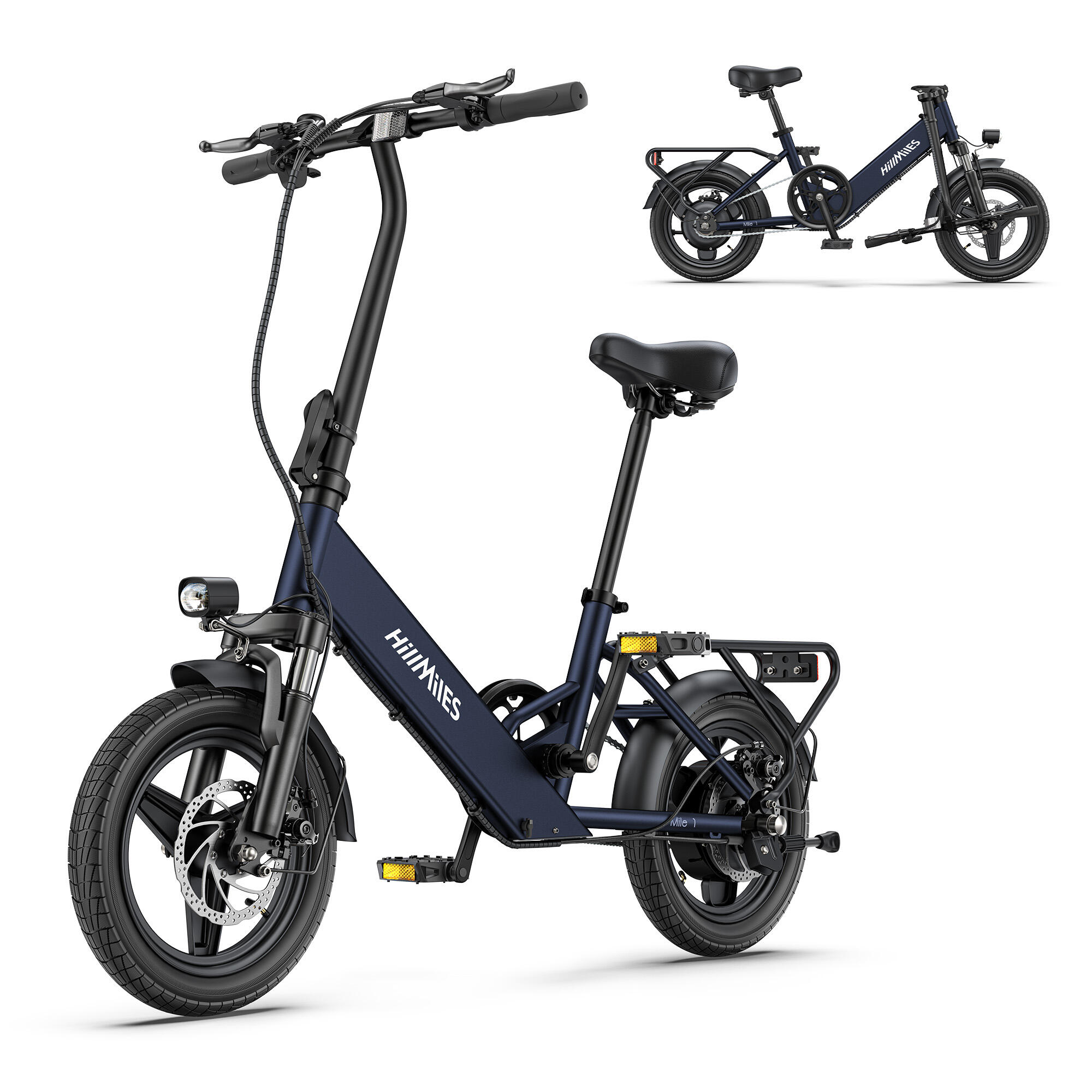 Bicicletta elettrica da donna HILLMILES Mile 1, batteria da 36V 10.4Ah 3/7