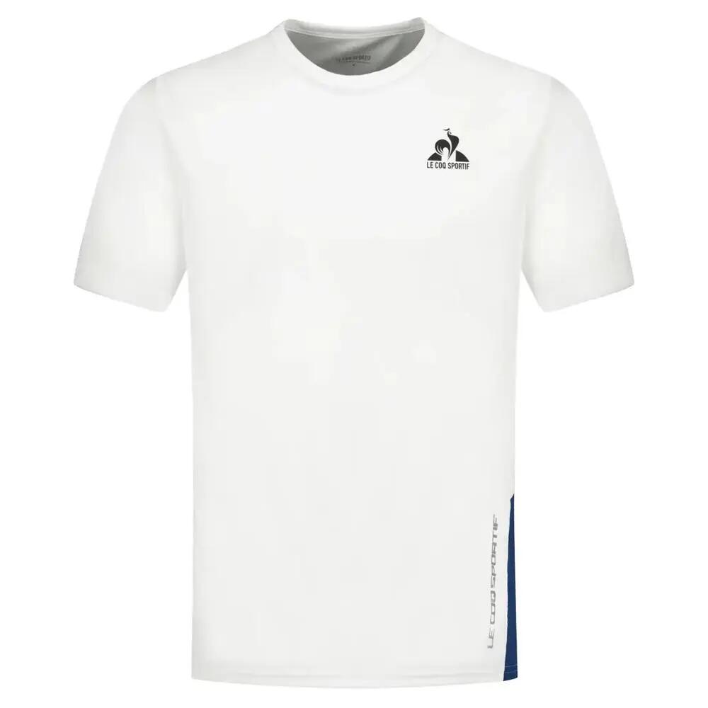 Le Coq Sportif ESS SPORT Tee SS NÂ°1 M ne Blanc