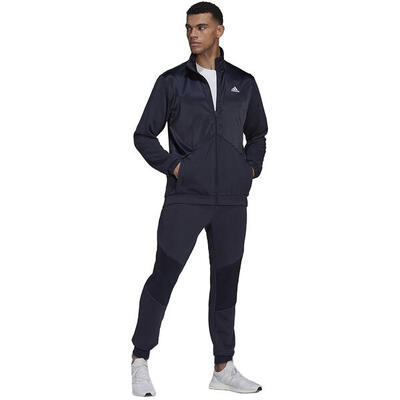 Tuta da uomo adidas Satin French Terry Track Suit